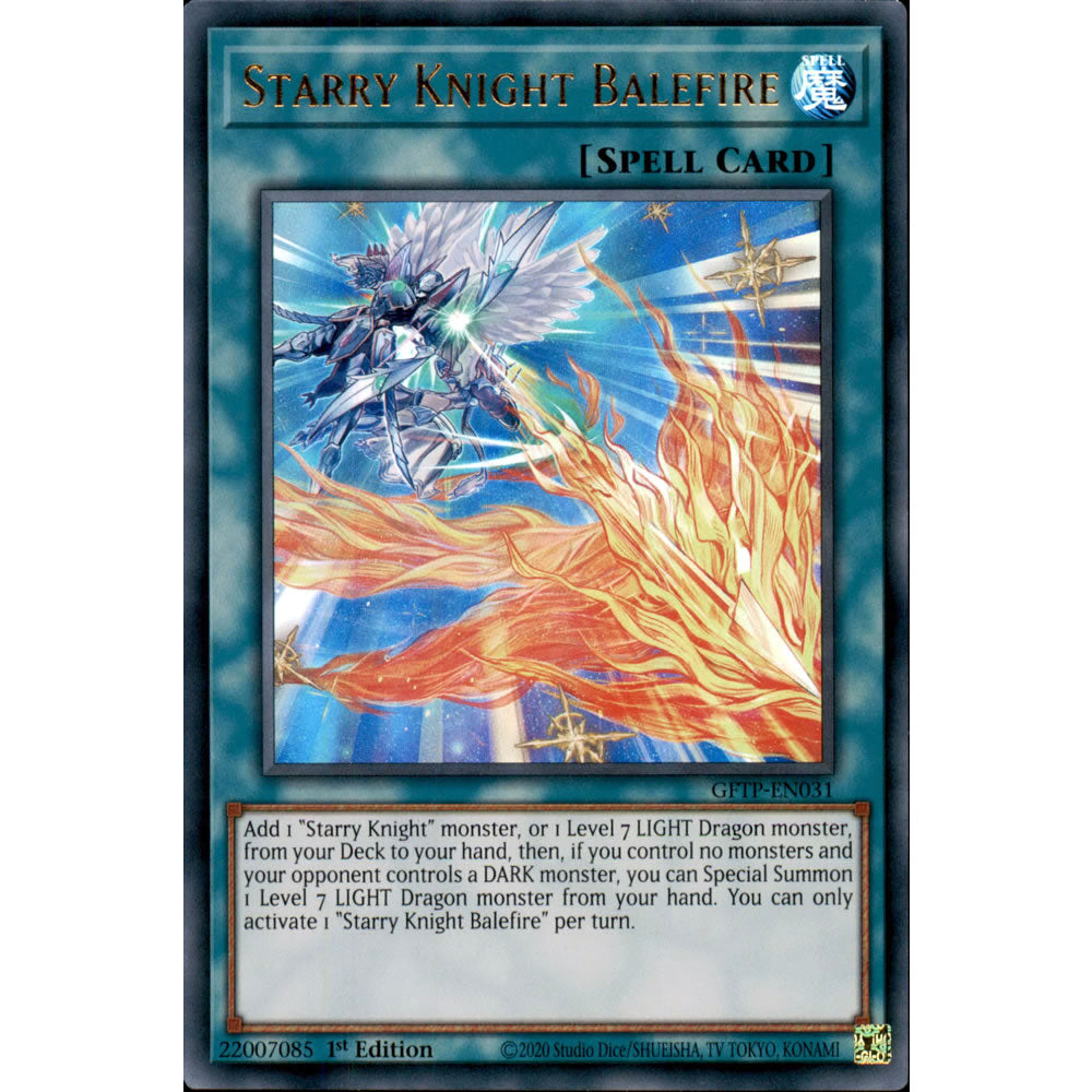 Starry Knight Balefire GFTP-EN031 Yu-Gi-Oh! Card from the Ghosts from the Past Set