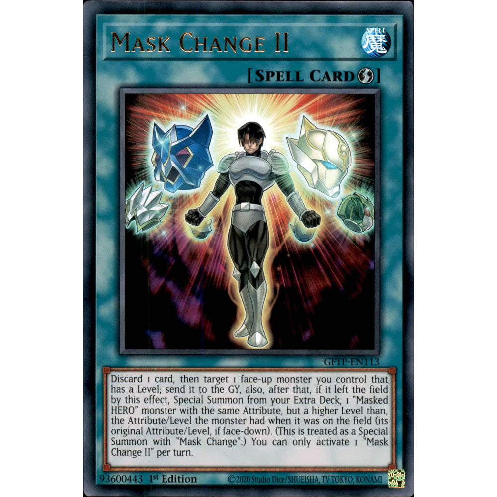 Mask Change II GFTP-EN113 Yu-Gi-Oh! Card from the Ghosts from the Past Set