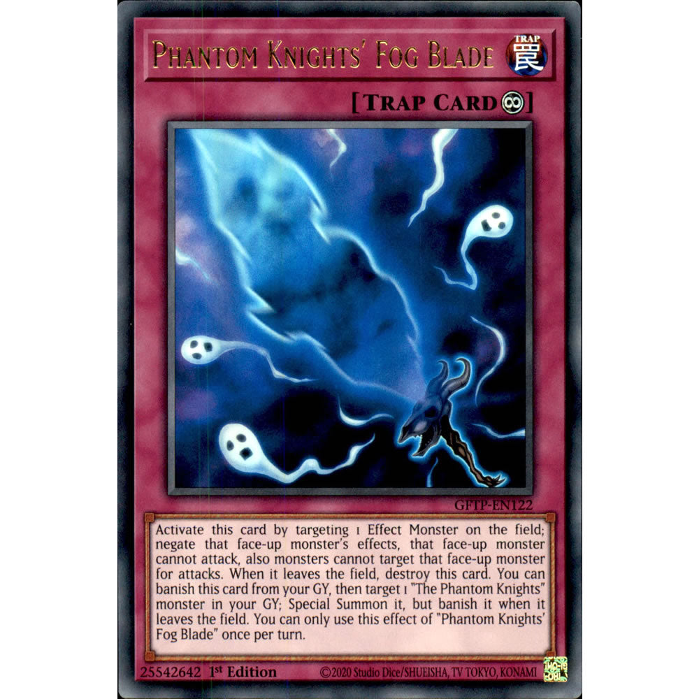 Phantom Knights' Fog Blade GFTP-EN122 Yu-Gi-Oh! Card from the Ghosts from the Past Set