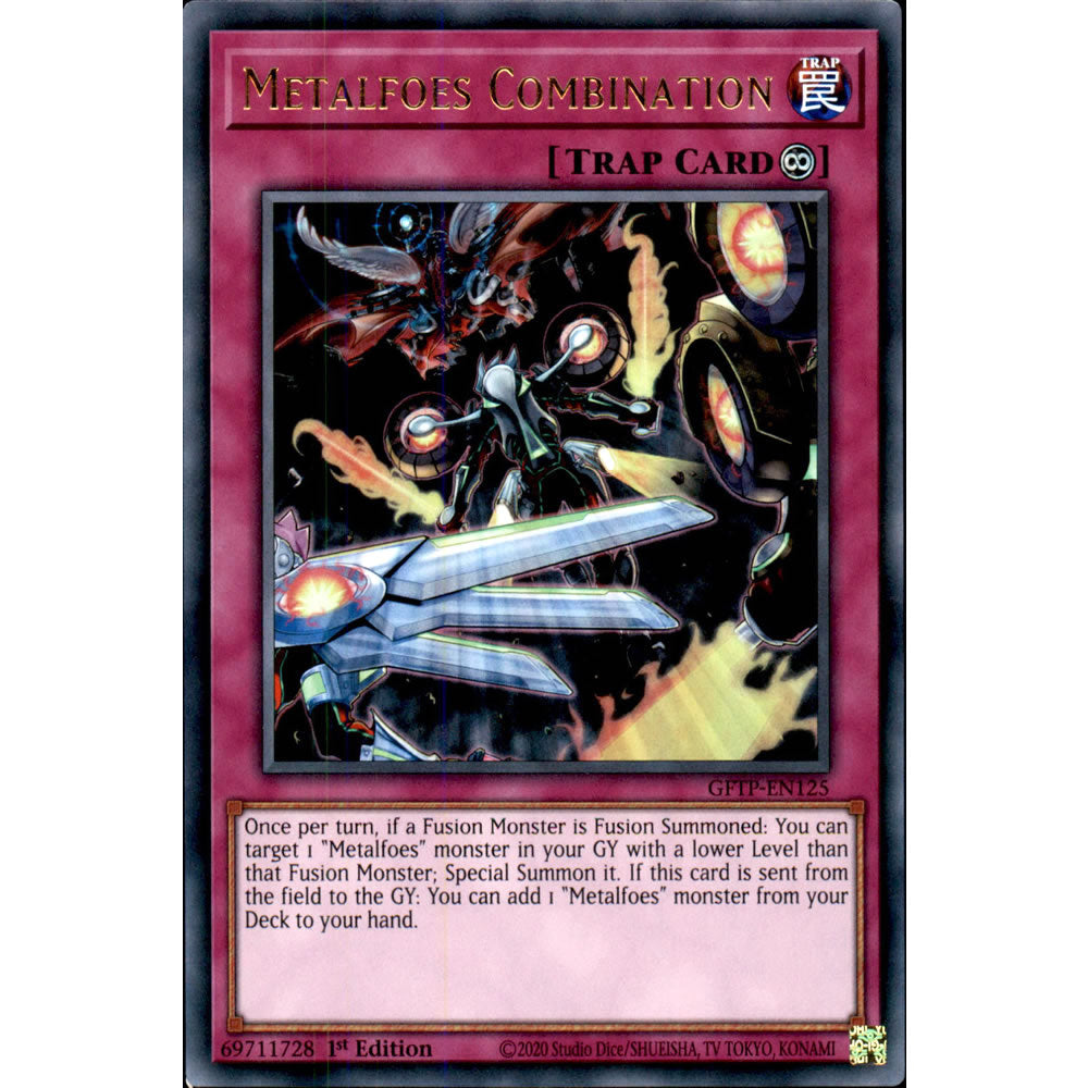 Metalfoes Combination GFTP-EN125 Yu-Gi-Oh! Card from the Ghosts from the Past Set