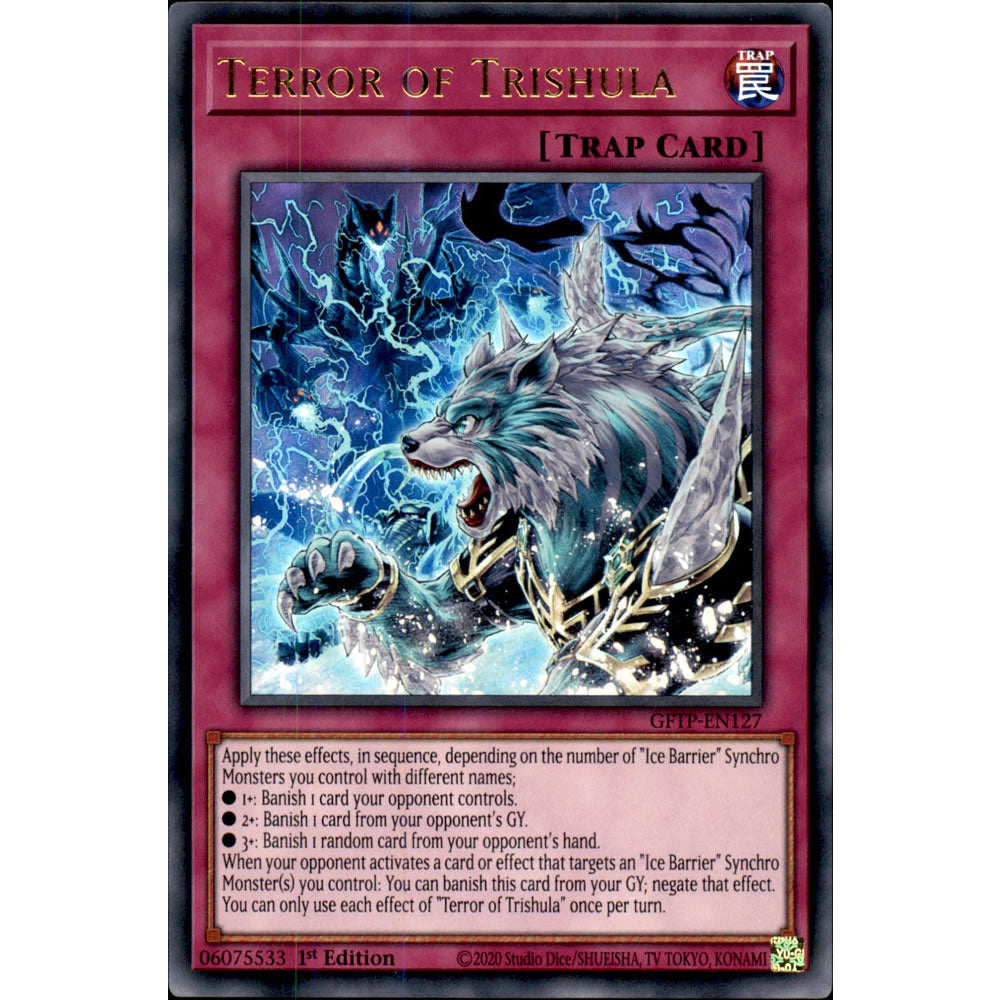 Terror of Trishula GFTP-EN127 Yu-Gi-Oh! Card from the Ghosts from the Past Set