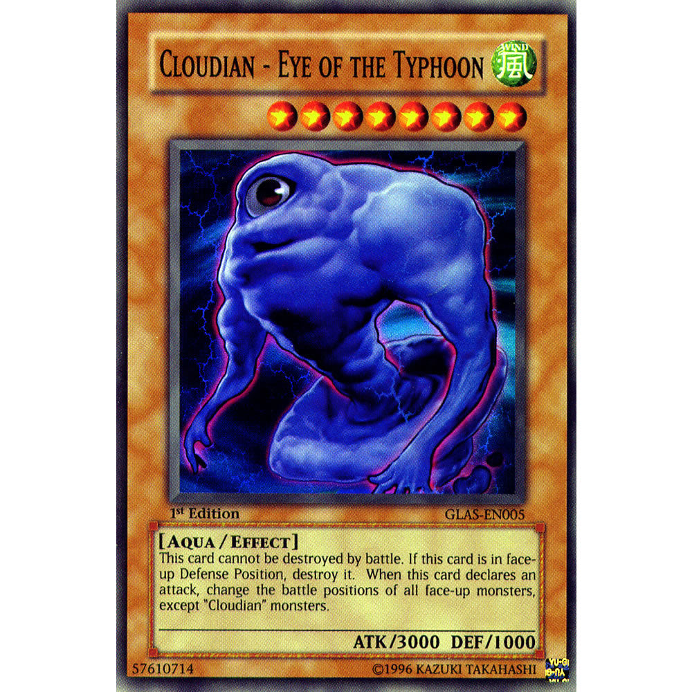 Cloudian - Eye of the Typhoon GLAS-EN005 Yu-Gi-Oh! Card from the Gladiator's Assault Set
