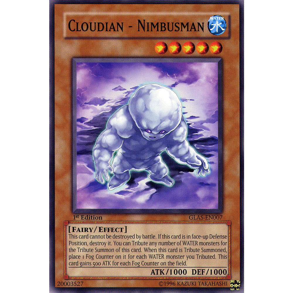 Cloudian - Nimbusman GLAS-EN007 Yu-Gi-Oh! Card from the Gladiator's Assault Set