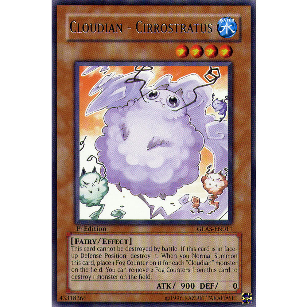 Cloudian - Cirrostratus GLAS-EN011 Yu-Gi-Oh! Card from the Gladiator's Assault Set