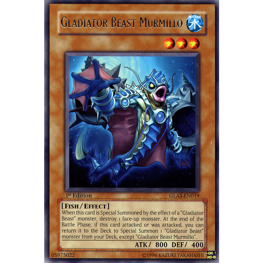Gladiator Beast Murmillo GLAS-EN019 Yu-Gi-Oh! Card from the Gladiator's Assault Set