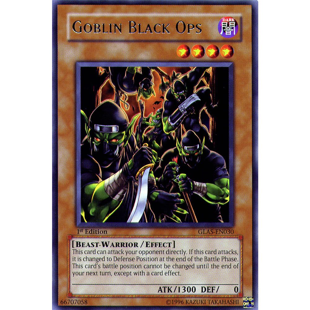 Goblin Black Ops GLAS-EN030 Yu-Gi-Oh! Card from the Gladiator's Assault Set