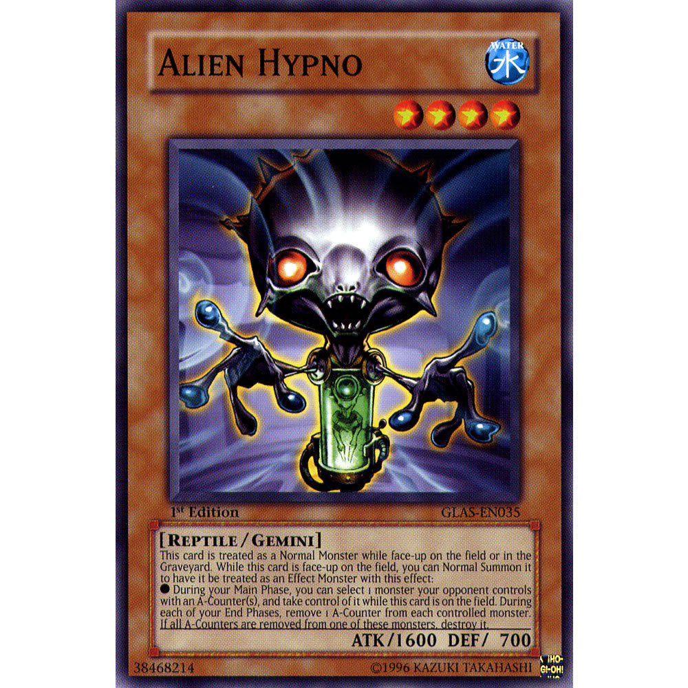 Alien Hypno GLAS-EN035 Yu-Gi-Oh! Card from the Gladiator's Assault Set