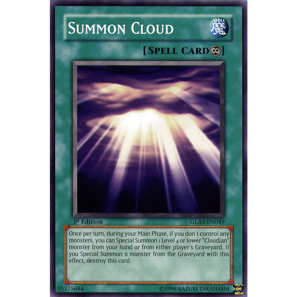 Summon Cloud GLAS-EN049 Yu-Gi-Oh! Card from the Gladiator's Assault Set