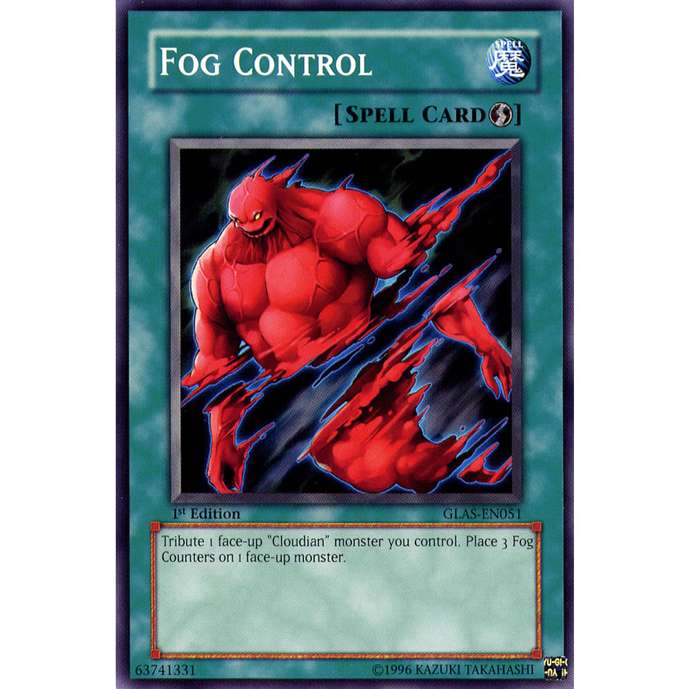 Fog Control GLAS-EN051 Yu-Gi-Oh! Card from the Gladiator's Assault Set