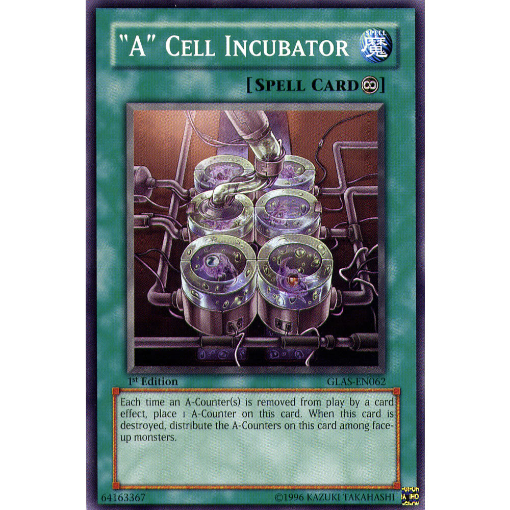 "A" Cell Incubator GLAS-EN062 Yu-Gi-Oh! Card from the Gladiator's Assault Set