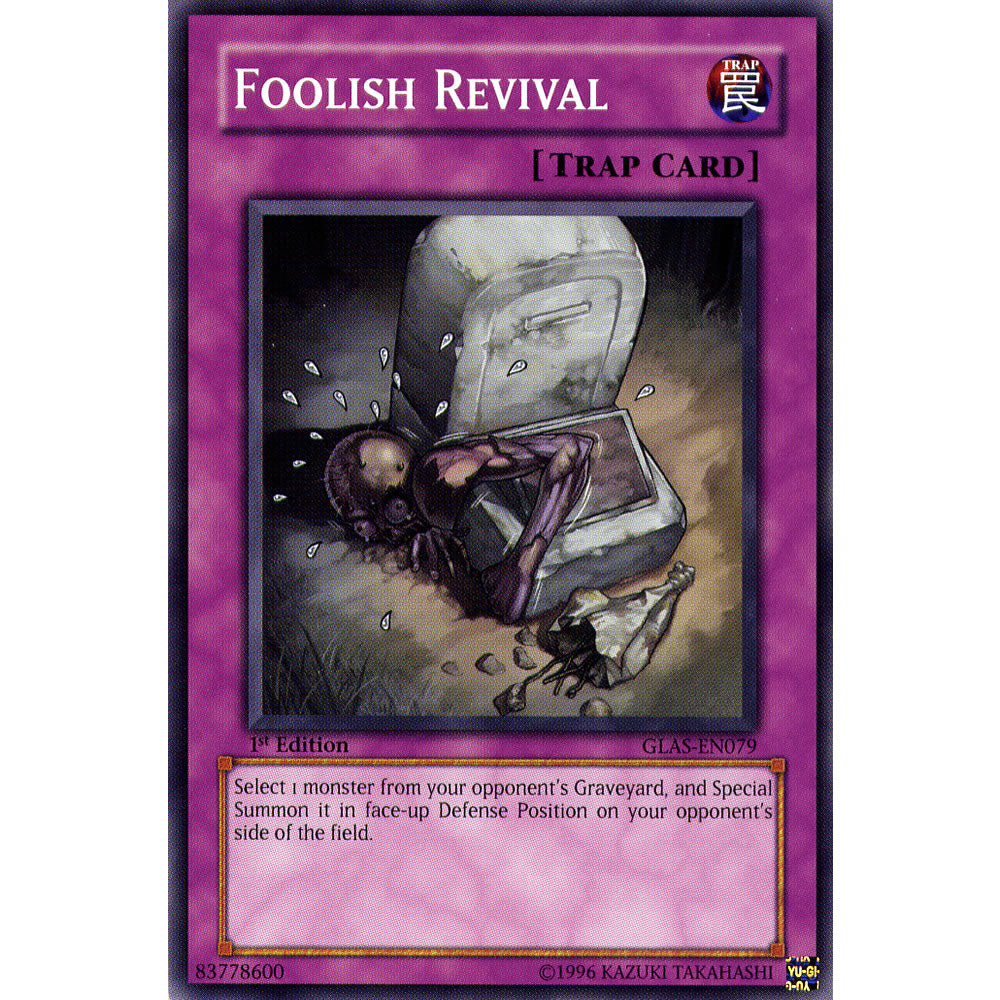 Foolish Revival GLAS-EN079 Yu-Gi-Oh! Card from the Gladiator's Assault Set