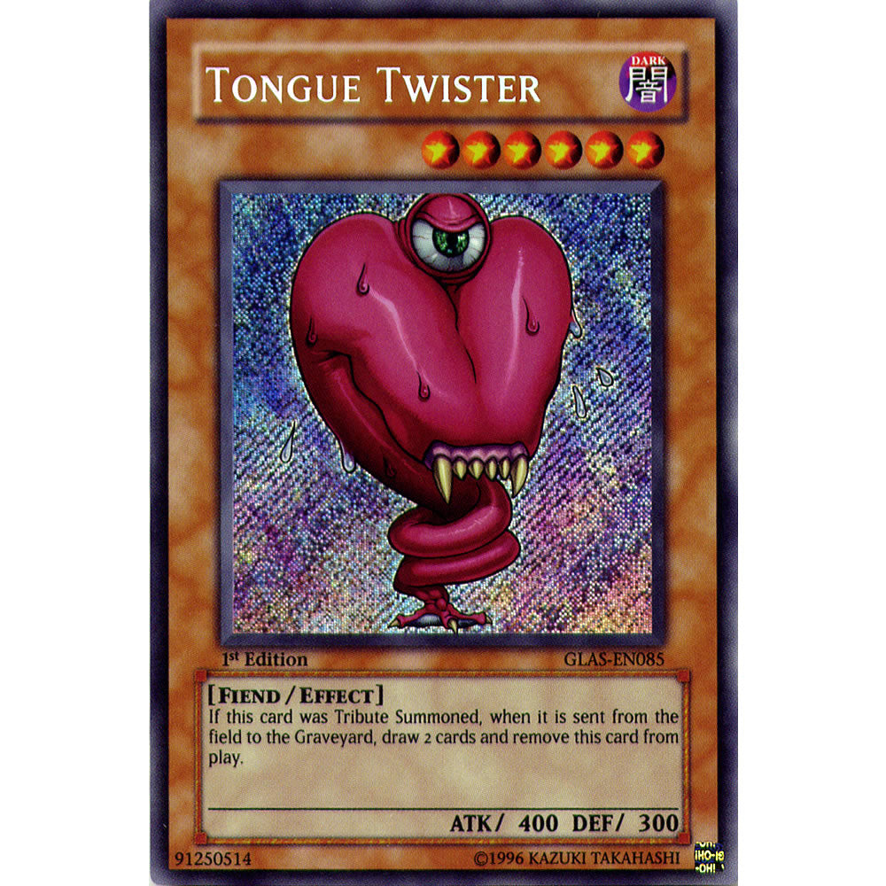 Tongue Twister GLAS-EN085 Yu-Gi-Oh! Card from the Gladiator's Assault Set