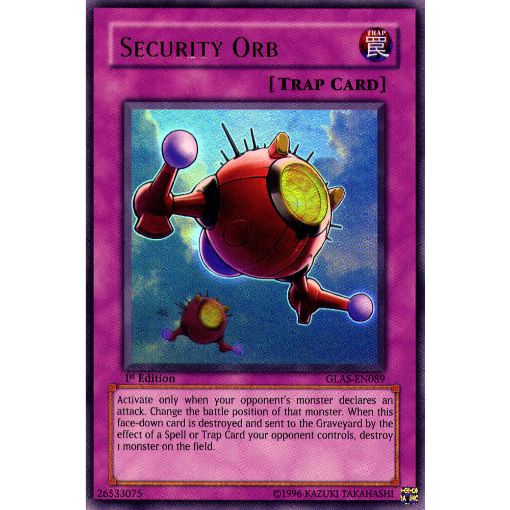 Security Orb GLAS-EN089 Yu-Gi-Oh! Card from the Gladiator's Assault Set