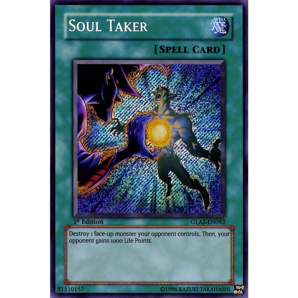Soul Taker GLAS-EN092 Yu-Gi-Oh! Card from the Gladiator's Assault Set