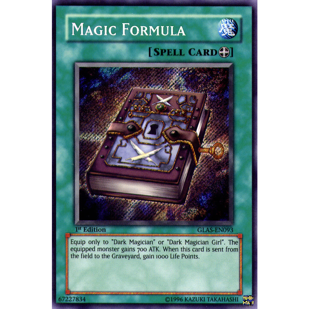 Magic Formula GLAS-EN093 Yu-Gi-Oh! Card from the Gladiator's Assault Set