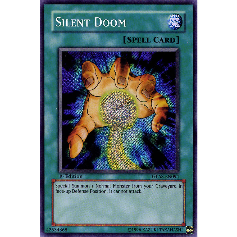 Silent Doom GLAS-EN094 Yu-Gi-Oh! Card from the Gladiator's Assault Set