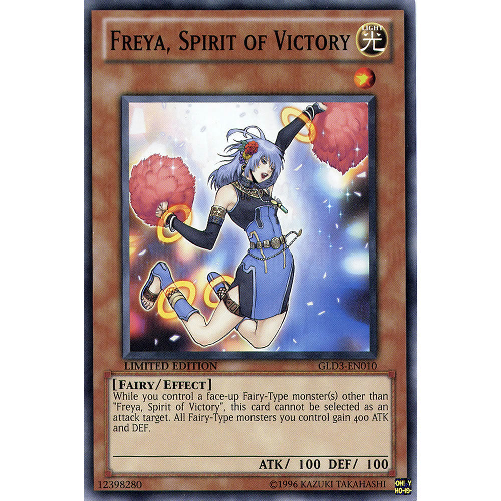 Freya, Spirit of Victory GLD3-EN010 Yu-Gi-Oh! Card from the Gold Series 3 Set