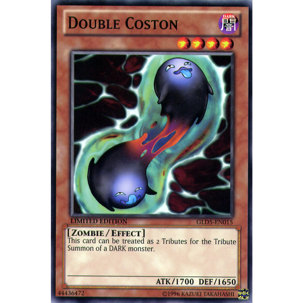 Double Coston GLD5-EN015 Yu-Gi-Oh! Card from the Gold Series: Haunted Mine Set