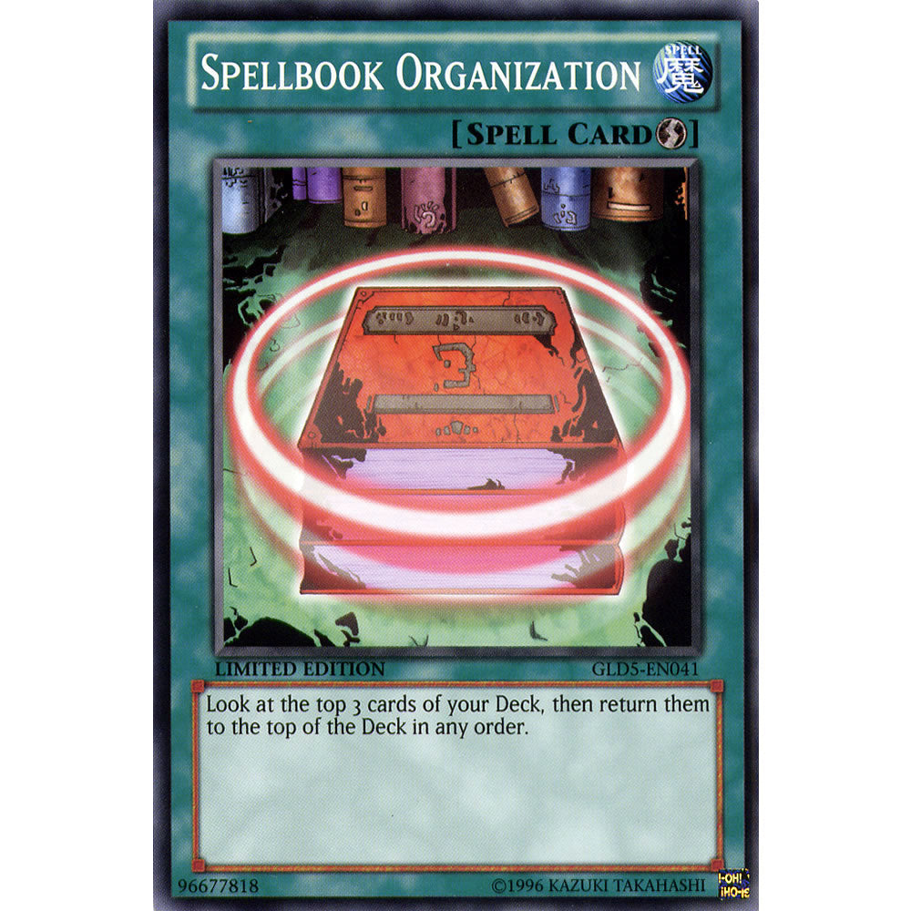 Spellbook Organization GLD5-EN041 Yu-Gi-Oh! Card from the Gold Series: Haunted Mine Set