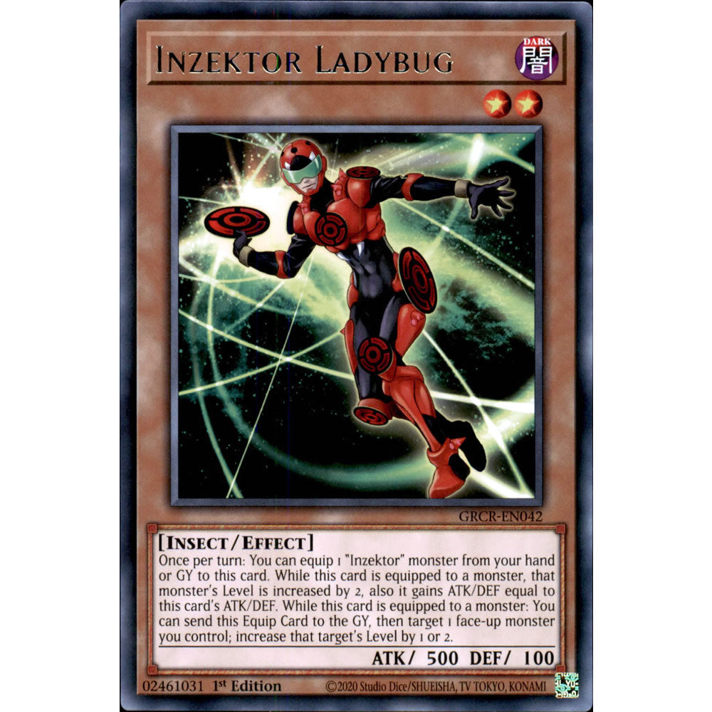 Inzektor Ladybug GRCR-EN042 Yu-Gi-Oh! Card from the The Grand Creators Set