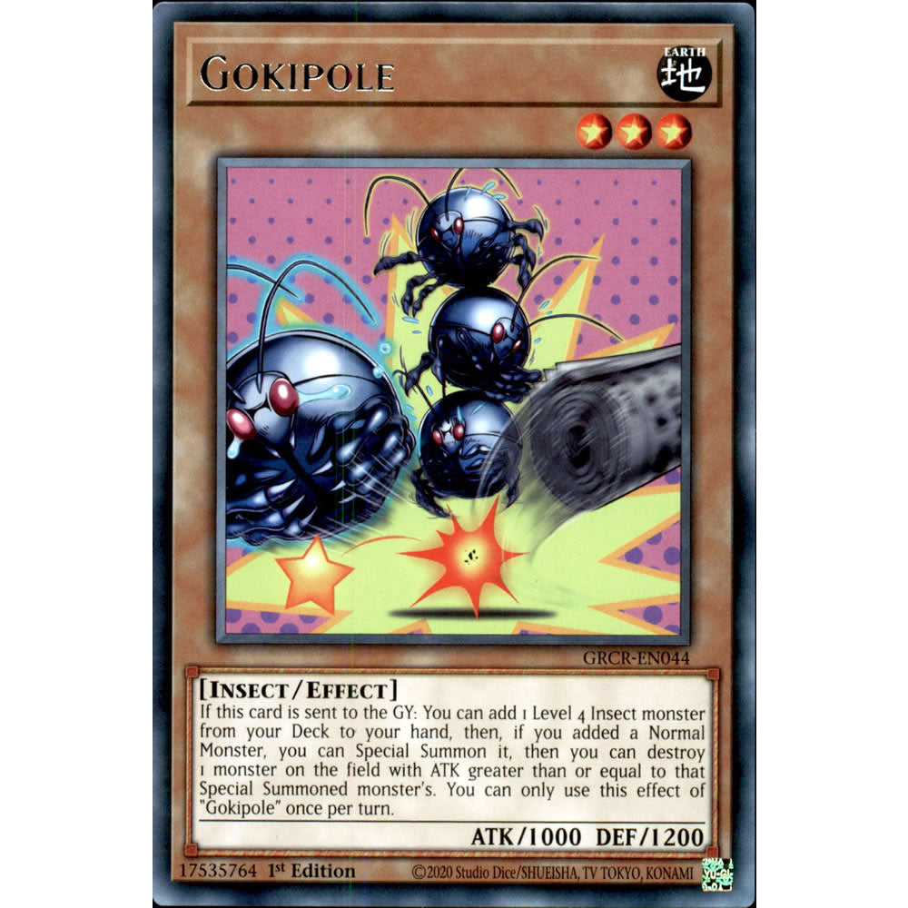 Gokipole GRCR-EN044 Yu-Gi-Oh! Card from the The Grand Creators Set