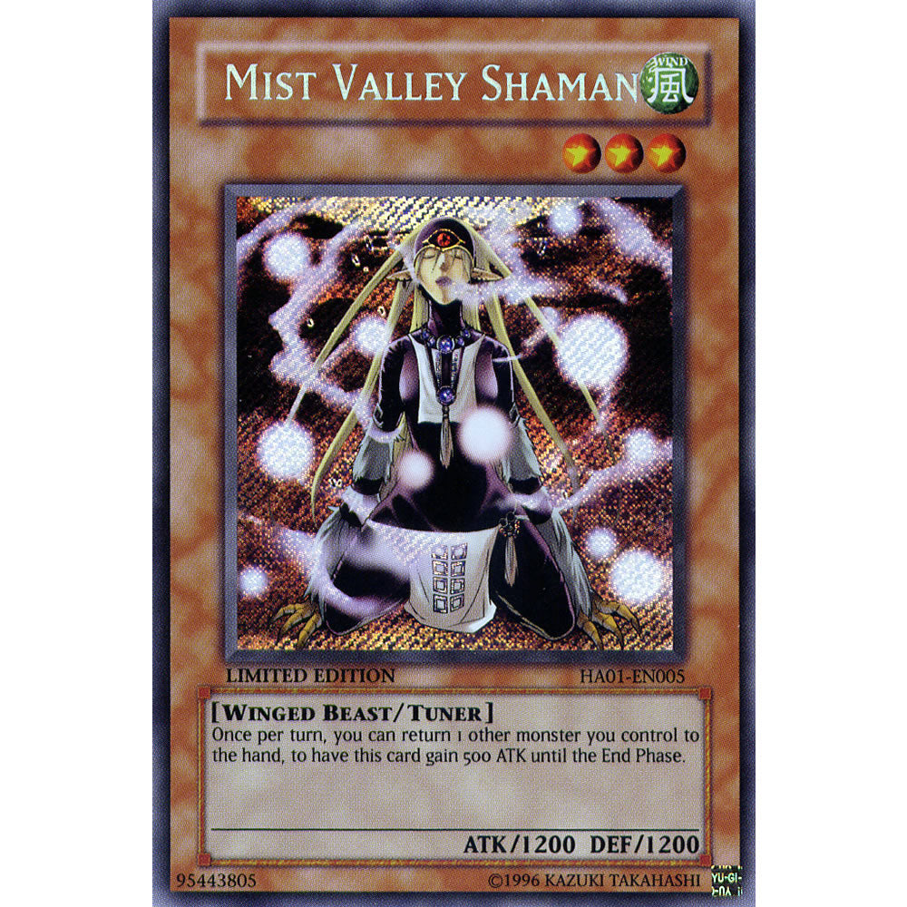 Mist Valley Shaman HA01-EN005 Yu-Gi-Oh! Card from the Hidden Arsenal 1 Set