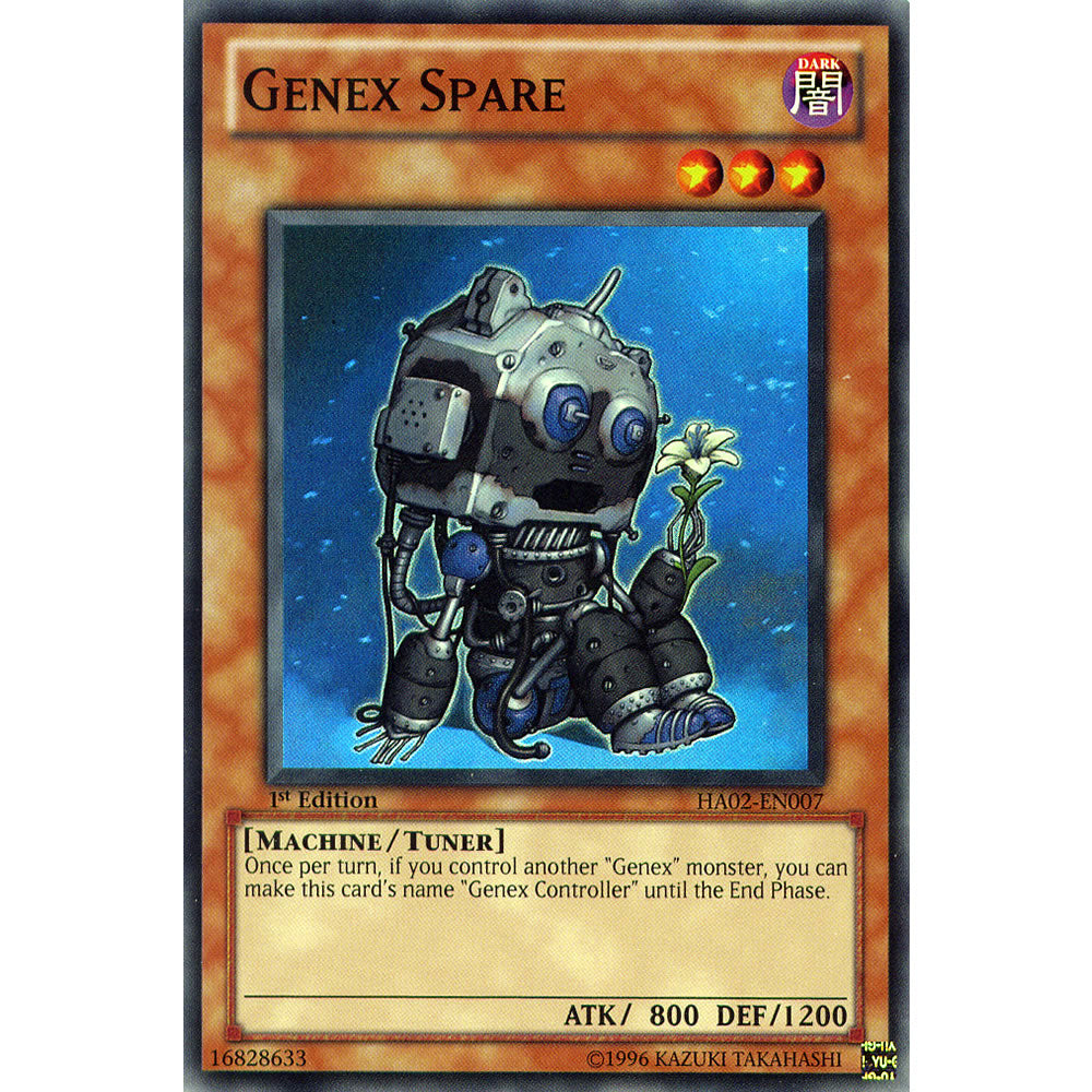 Genex Spare HA02-EN007 Yu-Gi-Oh! Card from the Hidden Arsenal 2 Set