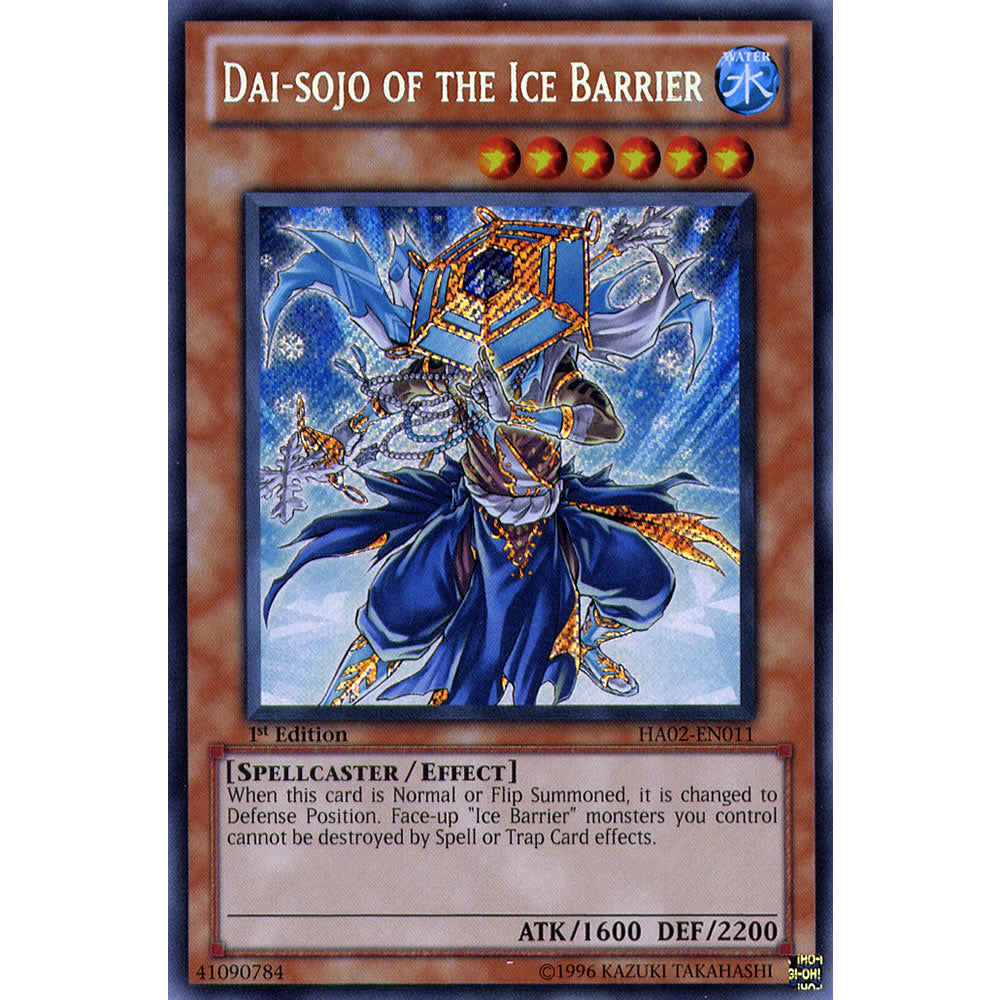 Dai - Sojo of the Ice Barrier HA02-EN011 Yu-Gi-Oh! Card from the Hidden Arsenal 2 Set