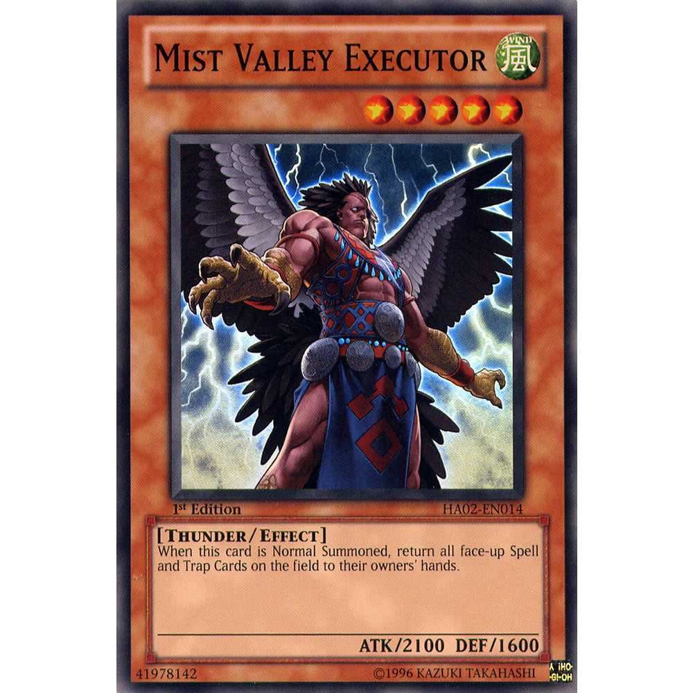 Mist Valley Executor HA02-EN014 Yu-Gi-Oh! Card from the Hidden Arsenal 2 Set