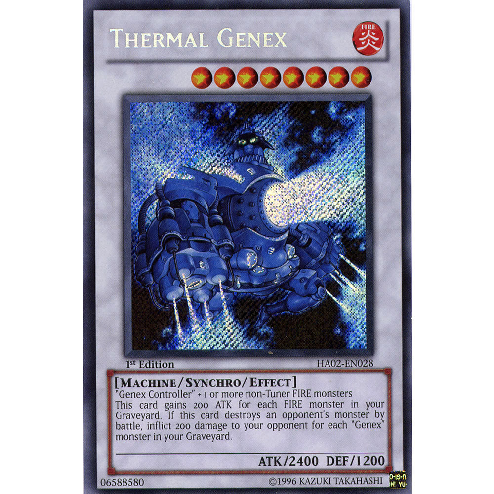 Thermal Genex HA02-EN028 Yu-Gi-Oh! Card from the Hidden Arsenal 2 Set