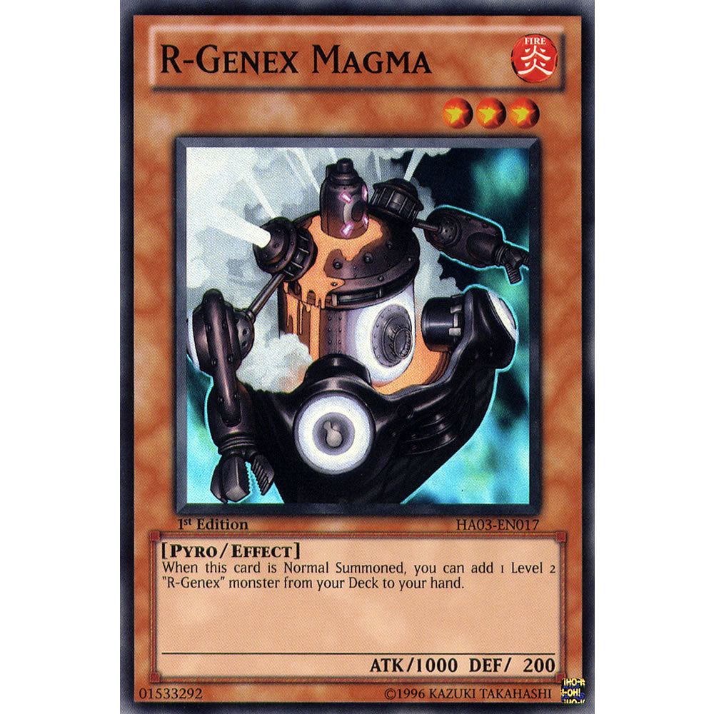 R-Genex Magma HA03-EN017 Yu-Gi-Oh! Card from the Hidden Arsenal 3 Set