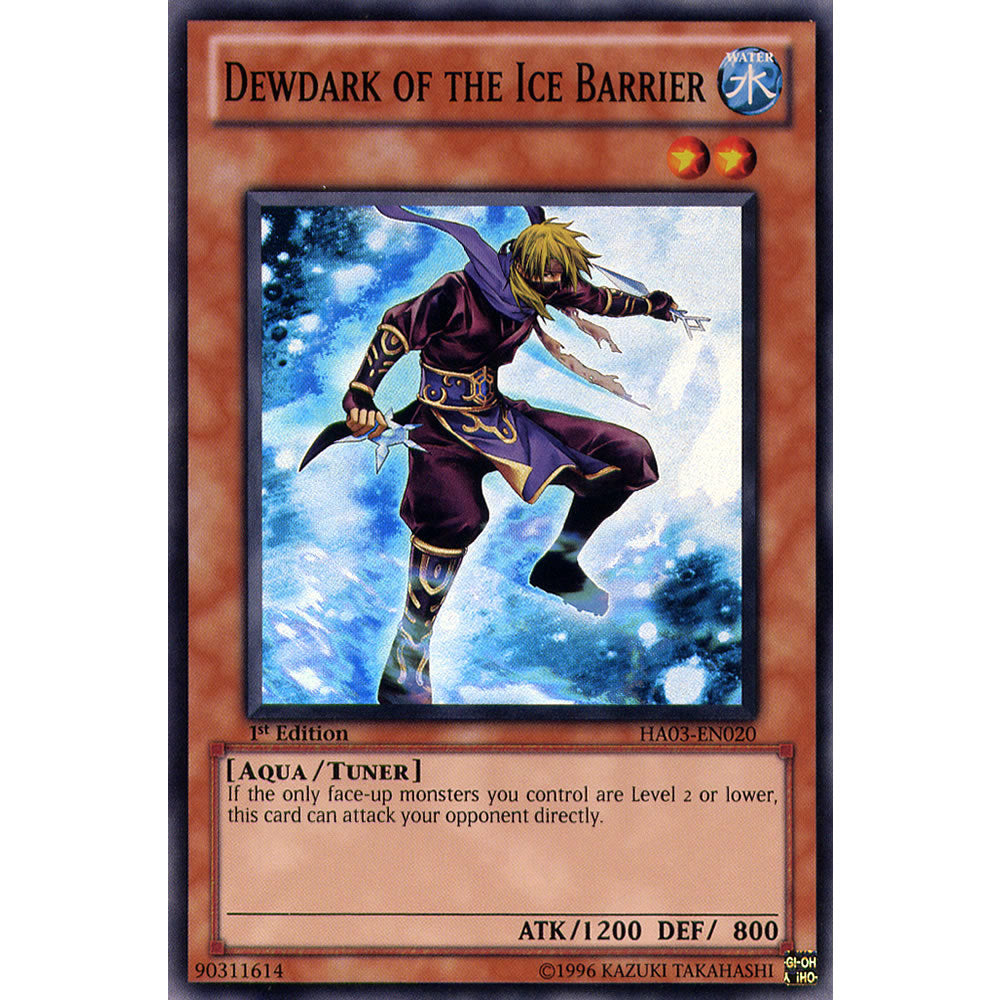 Dewdark Of The Ice Barrier HA03-EN020 Yu-Gi-Oh! Card from the Hidden Arsenal 3 Set