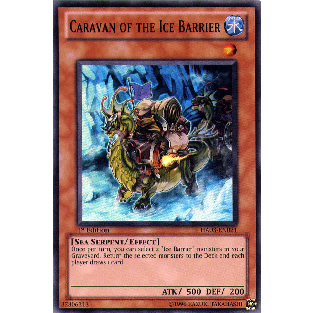 Caravan Of The Ice Barrier HA03-EN021 Yu-Gi-Oh! Card from the Hidden Arsenal 3 Set