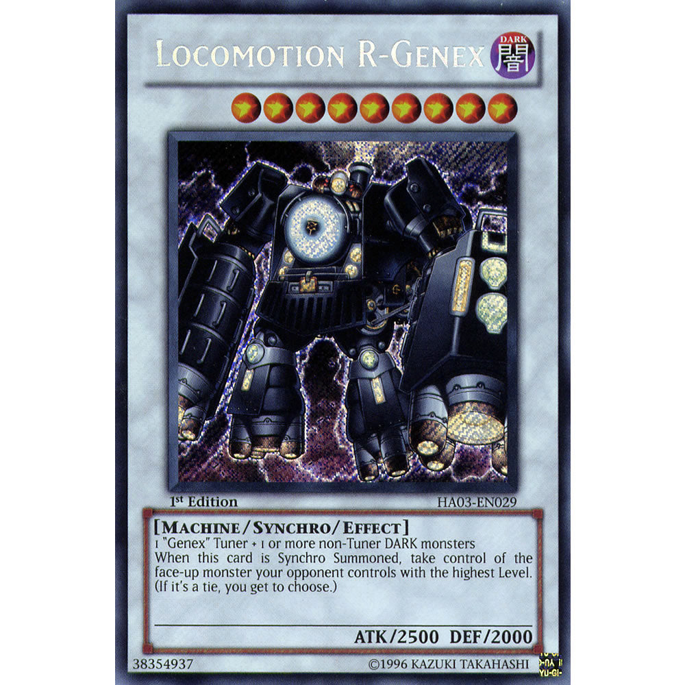 Locomotion R-Genex HA03-EN029 Yu-Gi-Oh! Card from the Hidden Arsenal 3 Set