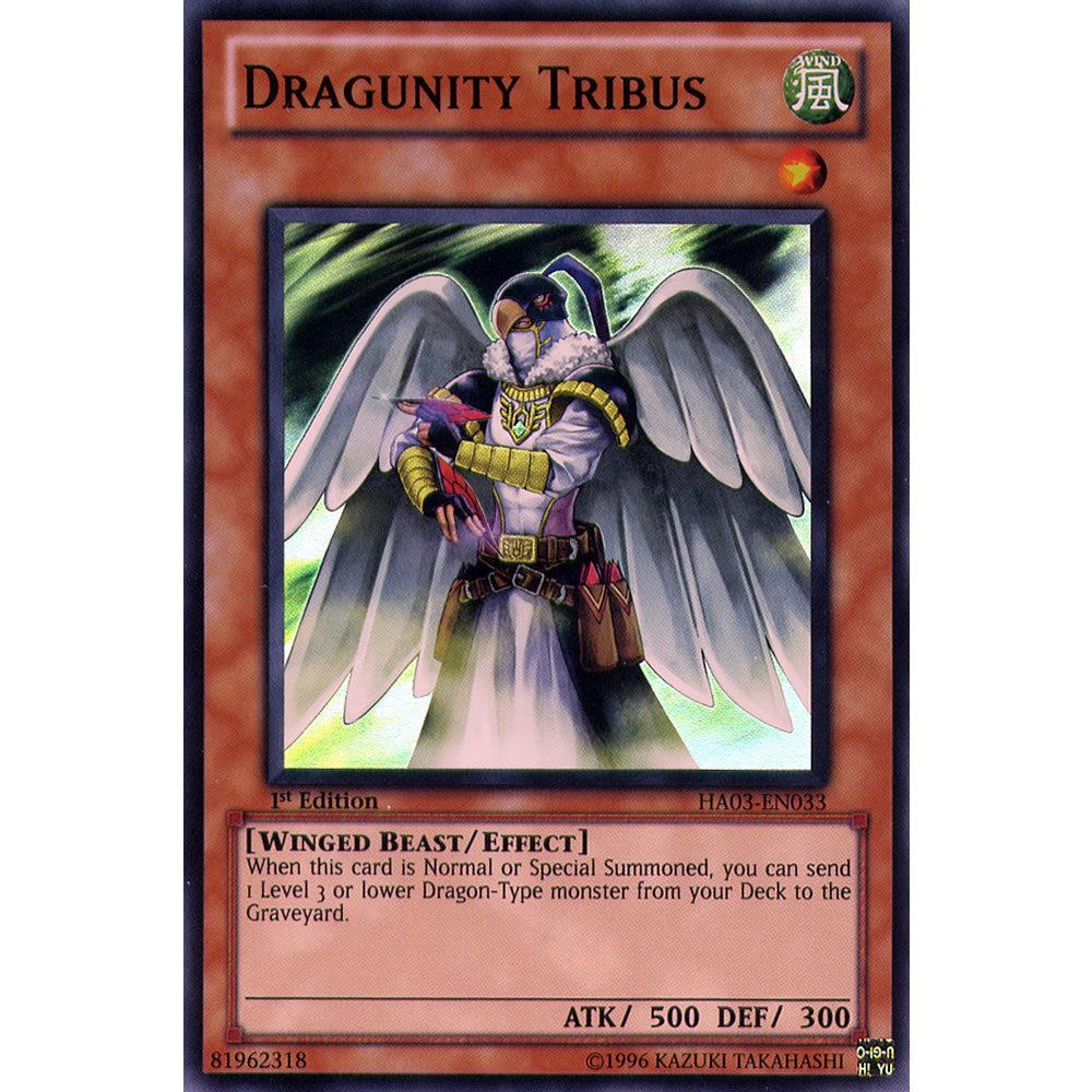Dragunity Tribus HA03-EN033 Yu-Gi-Oh! Card from the Hidden Arsenal 3 Set