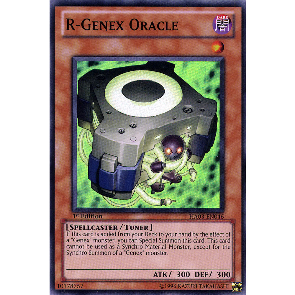 R-Genex Oracle HA03-EN046 Yu-Gi-Oh! Card from the Hidden Arsenal 3 Set