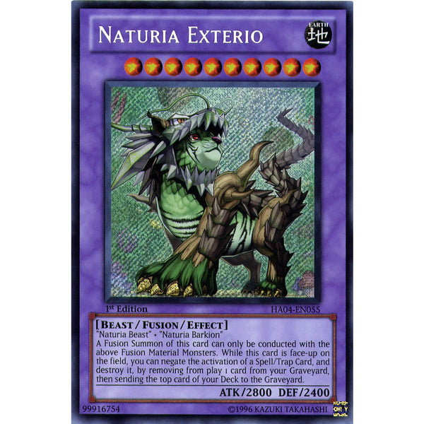 Naturia Exterio HA04-EN055 Yu-Gi-Oh! Card