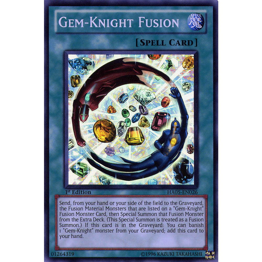 Gem-Knight Fusion HA05-EN026 Yu-Gi-Oh! Card from the Hidden Arsenal 5: Steelswarm Invasion Set
