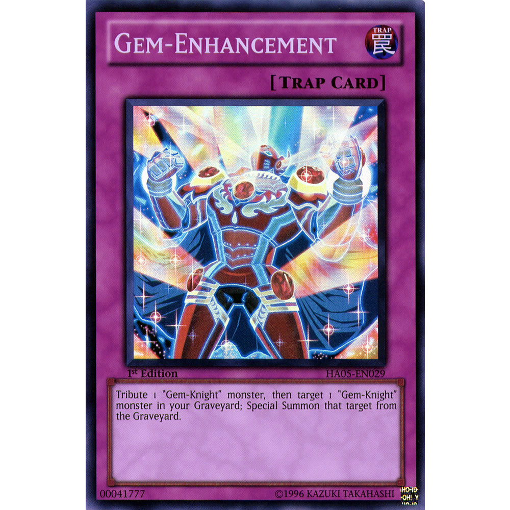 Gem-Enhancement HA05-EN029 Yu-Gi-Oh! Card from the Hidden Arsenal 5: Steelswarm Invasion Set