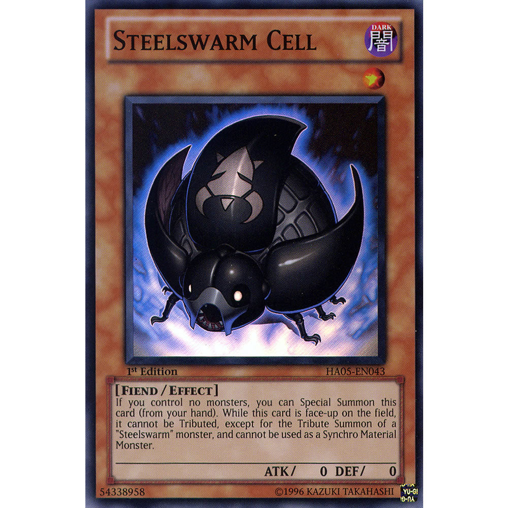 Steelswarm Cell HA05-EN043 Yu-Gi-Oh! Card from the Hidden Arsenal 5: Steelswarm Invasion Set