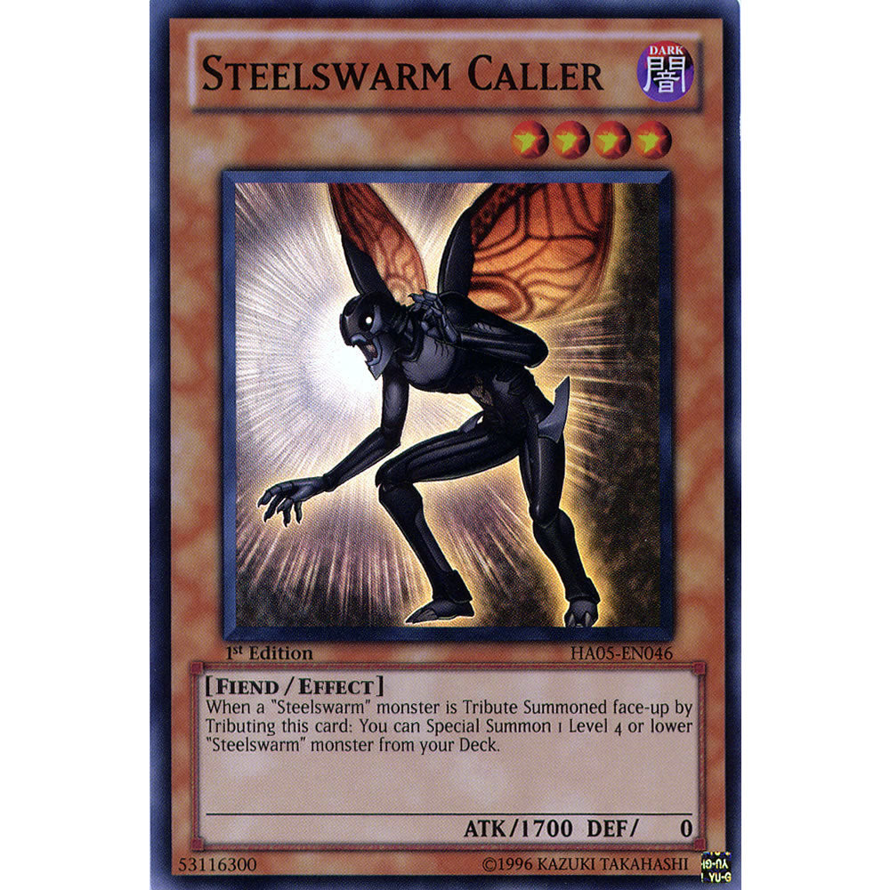 Steelswarm Caller HA05-EN046 Yu-Gi-Oh! Card from the Hidden Arsenal 5: Steelswarm Invasion Set
