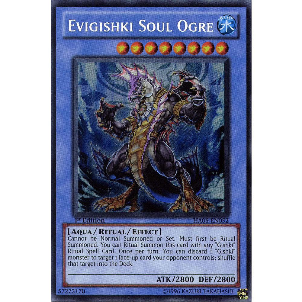 Evigishki Soul Ogre HA05-EN052 Yu-Gi-Oh! Card from the Hidden Arsenal 5: Steelswarm Invasion Set