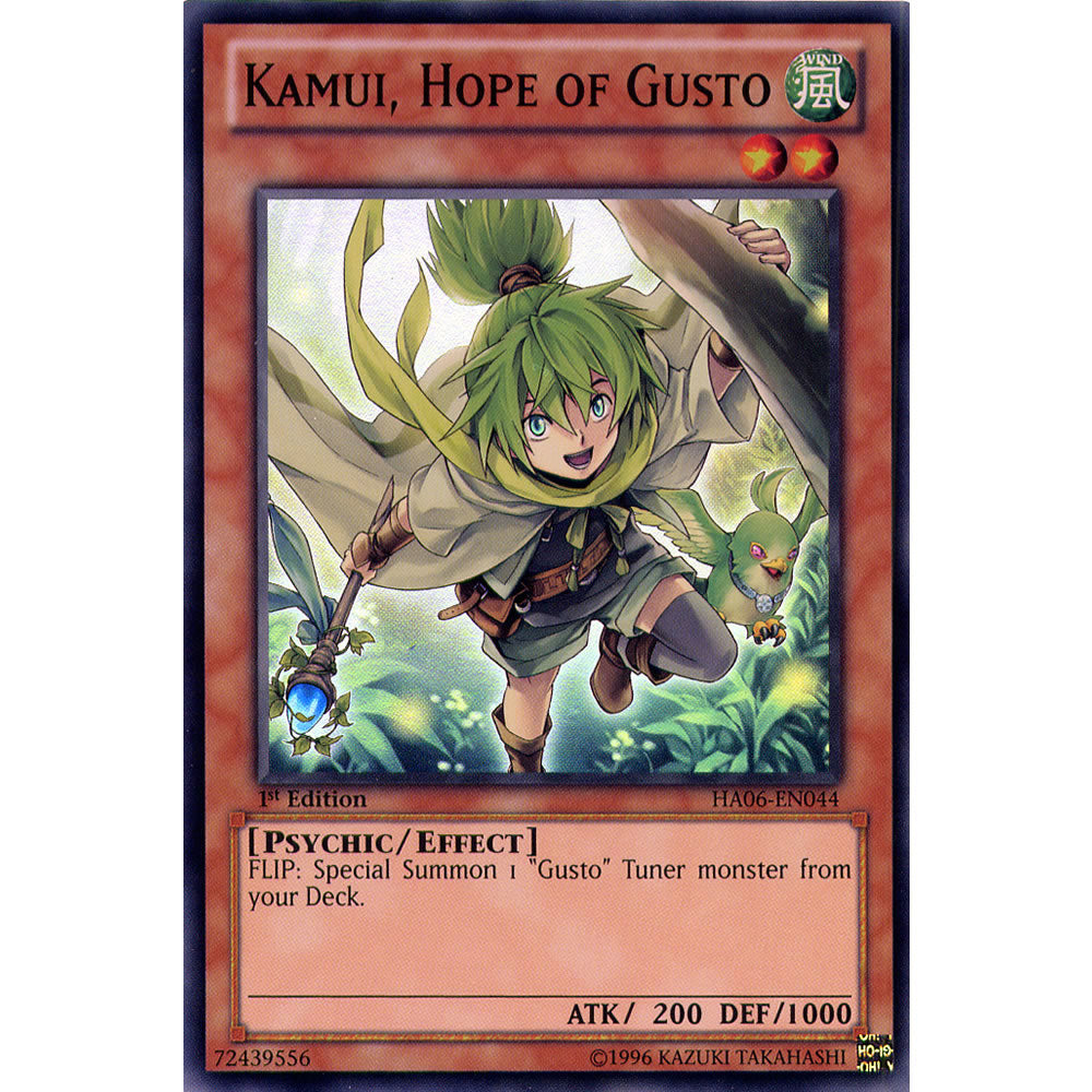 Kamui, Hope of Gusto HA06-EN044 Yu-Gi-Oh! Card from the Hidden Arsenal 6: Omega Xyz Set