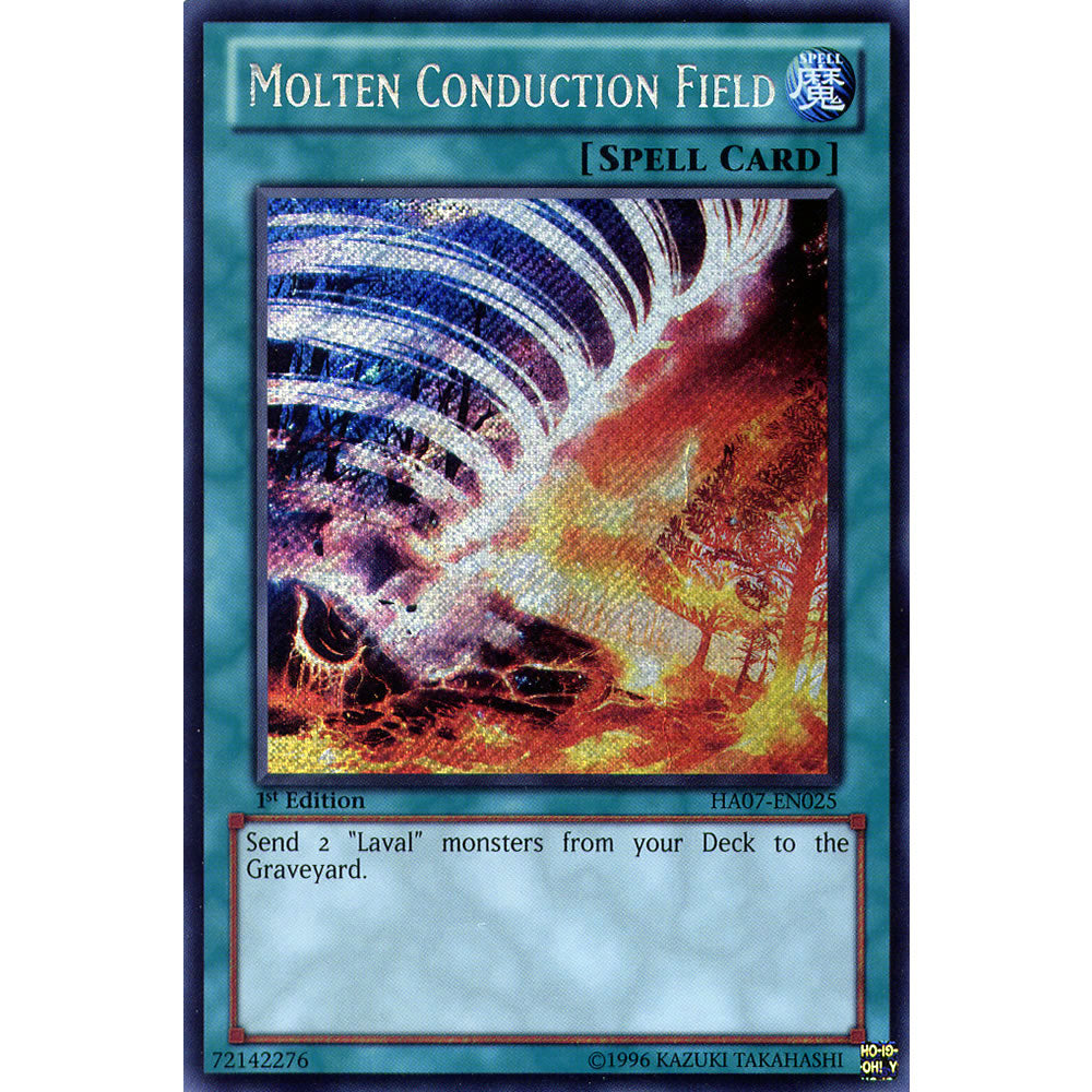 Molten Conduction Field HA07-EN025 Yu-Gi-Oh! Card from the Hidden Arsenal 7: Knight of Stars Set