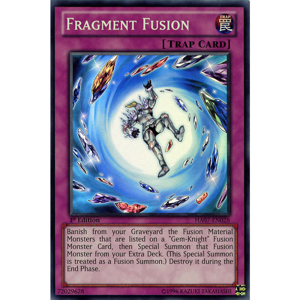 Fragment Fusion HA07-EN028 Yu-Gi-Oh! Card from the Hidden Arsenal 7: Knight of Stars Set