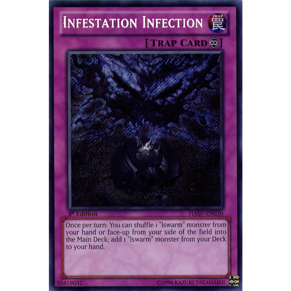 Infestation Infection HA07-EN030 Yu-Gi-Oh! Card from the Hidden Arsenal 7: Knight of Stars Set