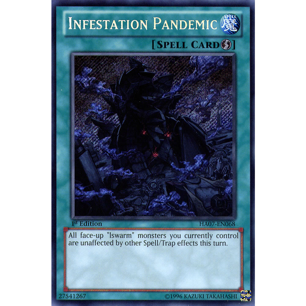 Infestation Pandemic HA07-EN068 Yu-Gi-Oh! Card from the Hidden Arsenal 7: Knight of Stars Set