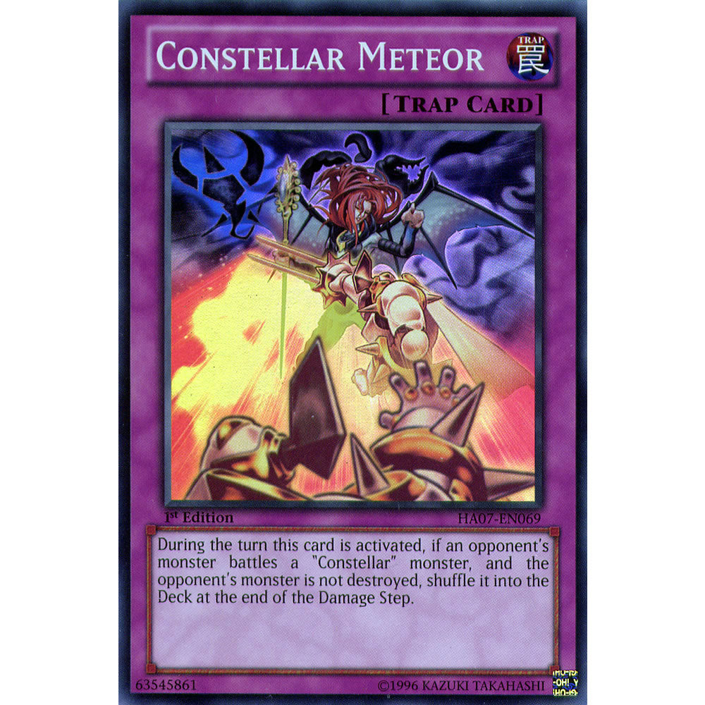 Constellar Meteor HA07-EN069 Yu-Gi-Oh! Card from the Hidden Arsenal 7: Knight of Stars Set