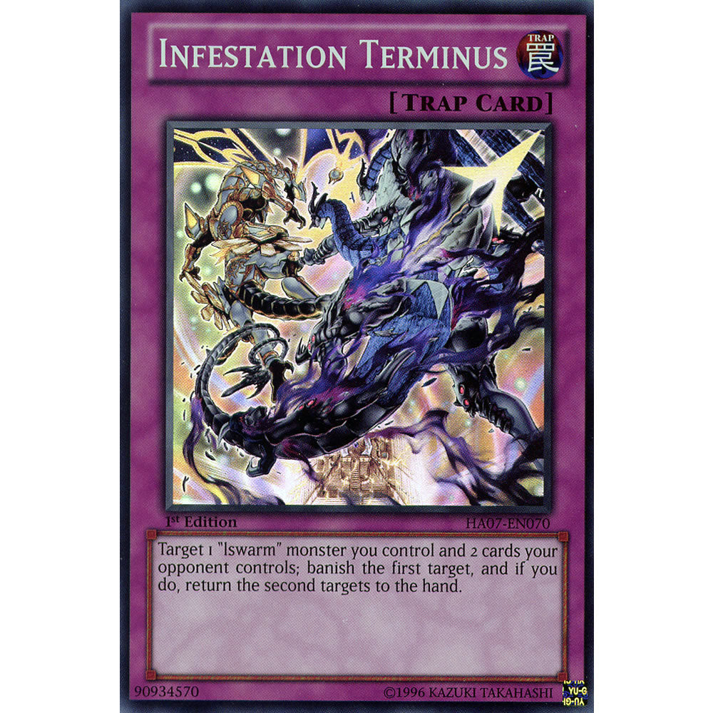 Infestation Terminus HA07-EN070 Yu-Gi-Oh! Card from the Hidden Arsenal 7: Knight of Stars Set