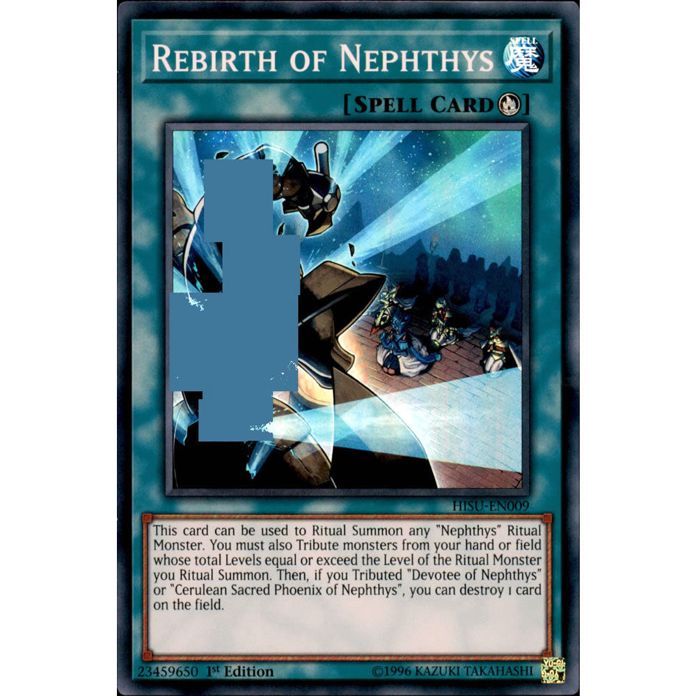 Rebirth of Nephthys HISU-EN009 Yu-Gi-Oh! Card from the Hidden Summoners Set